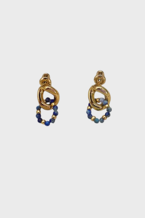 Lapis Lazuli Drop Earrings