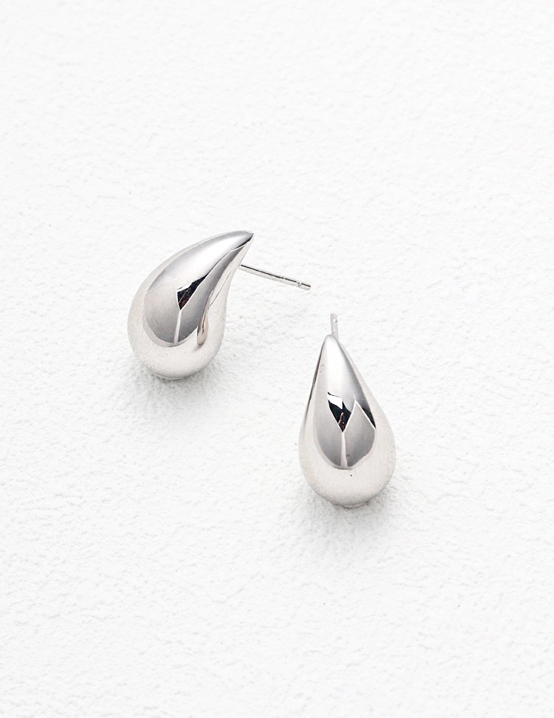 Classic Sterling Silver Earrings -silver