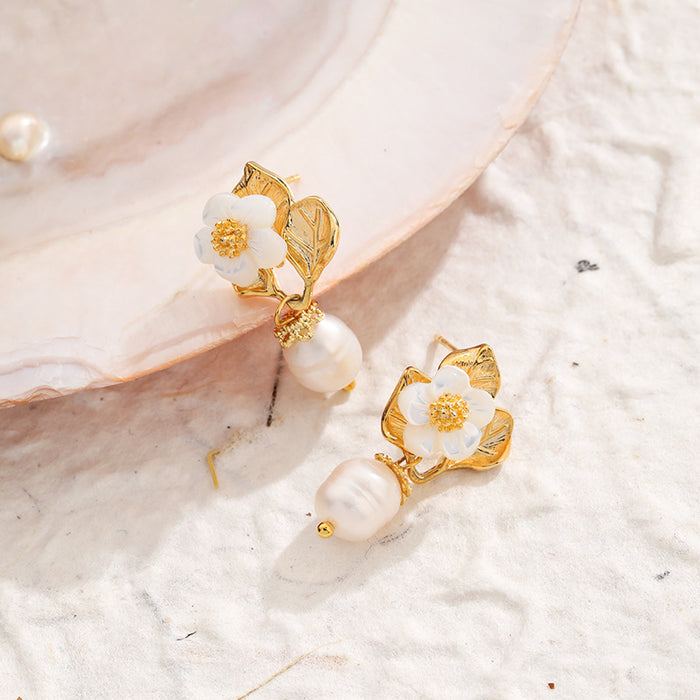 Petal Flora Drop Earrings