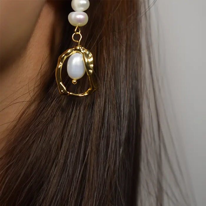 Pearl Drop Earrings