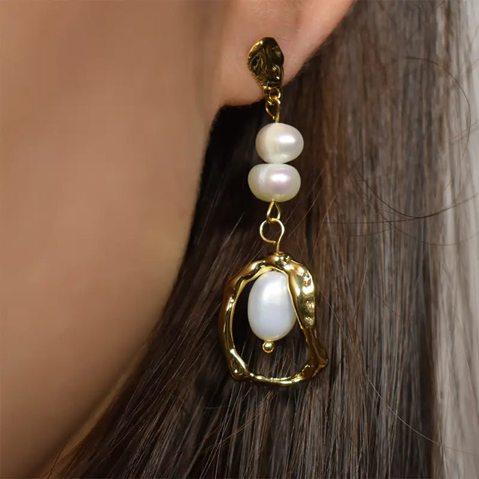 Pearl Drop Earrings