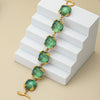 Isle Emerald Gold Bracelet For Sale